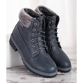 Goodin Marineblaue Trapper 2