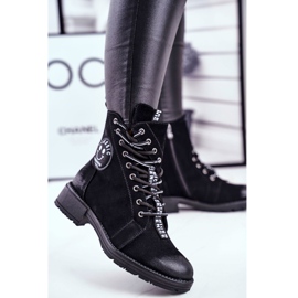 Vinceza Schwarze warme Stiefel für Damen Aspen 2