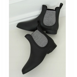 Damen Galoschen mattschwarz DC03P Schwarz 1