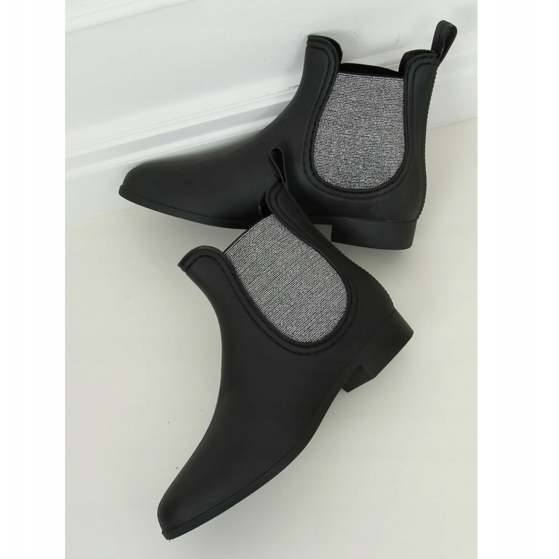 Damen Galoschen mattschwarz DC03P Schwarz 1