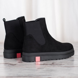 Seastar Stiefel auf der Plattform schwarz 1