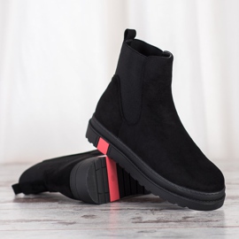 Seastar Stiefel auf der Plattform schwarz 2