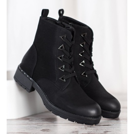 Sergio Leone Schwarze Schnürstiefel 1