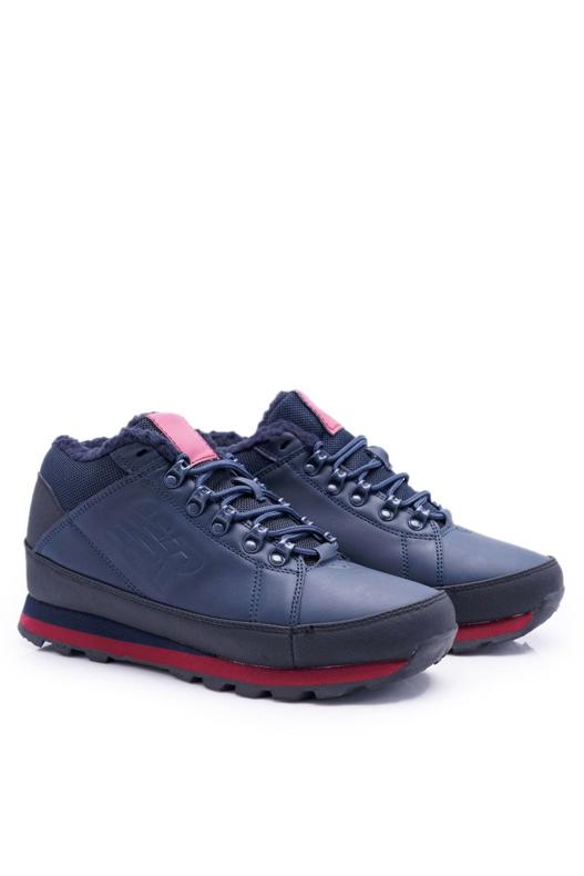 Herren Trekkingschuhe High Outdoor Marineblau Noriginals schwarz rot 1
