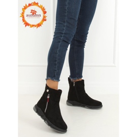 Schwarze Sportstiefel KFS-506 Schwarz 1