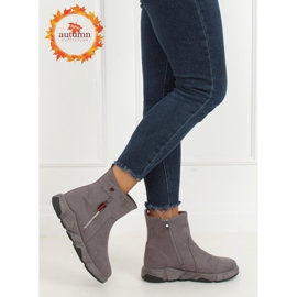 Graue Sportstiefel KFS-506 Grau 1