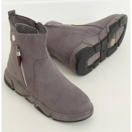 Graue Sportstiefel KFS-506 Grau 2