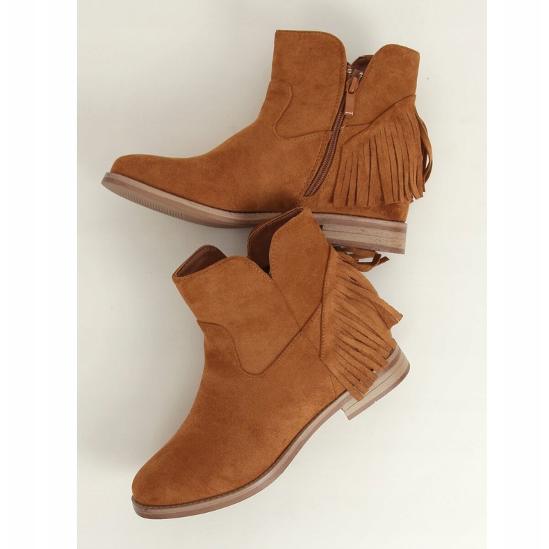 Stiefel im Boho-Camel-Stil 1515 Camel braun 1