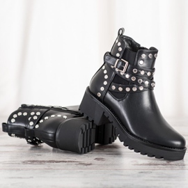 Seastar Rockstiefel mit Jets schwarz 1