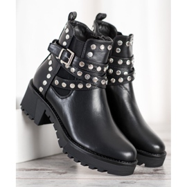Seastar Rockstiefel mit Jets schwarz 2