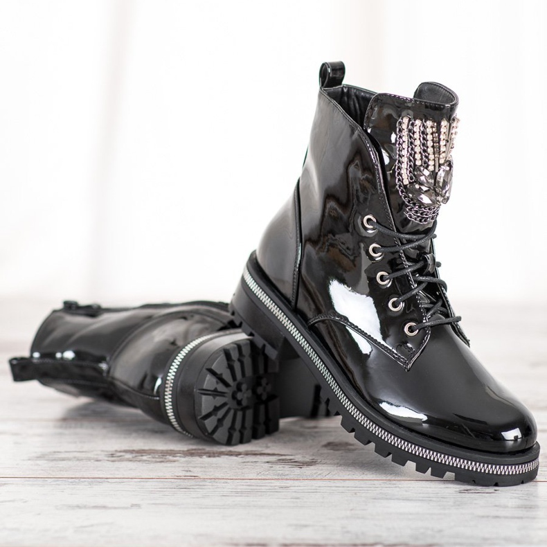 Seastar Arbeiter mit Kristallen schwarz 1