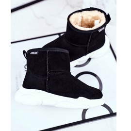 Kinder Schneestiefel Big Star Dunkelgrau GG374085 schwarz mehrfarbig 1