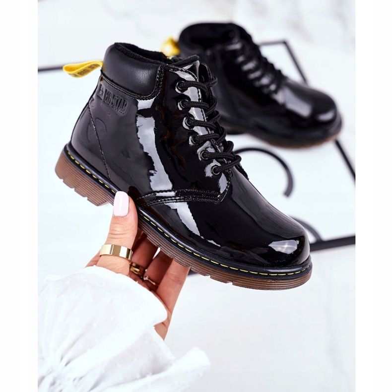 Warme Kinderstiefel Big Star Schwarz GG374075 1