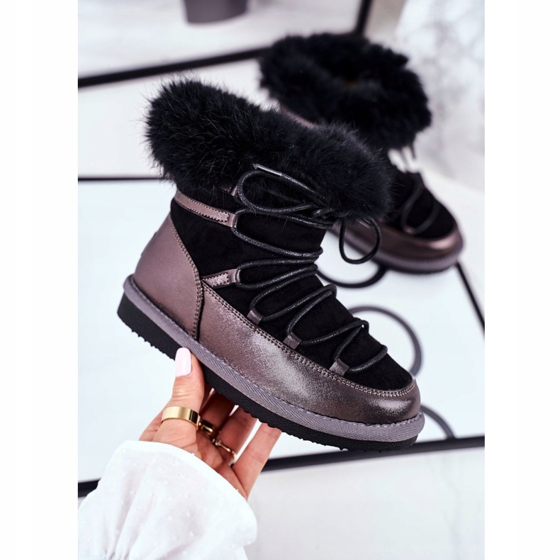 Kinder Schneestiefel Big Star Schwarz GG374083 1