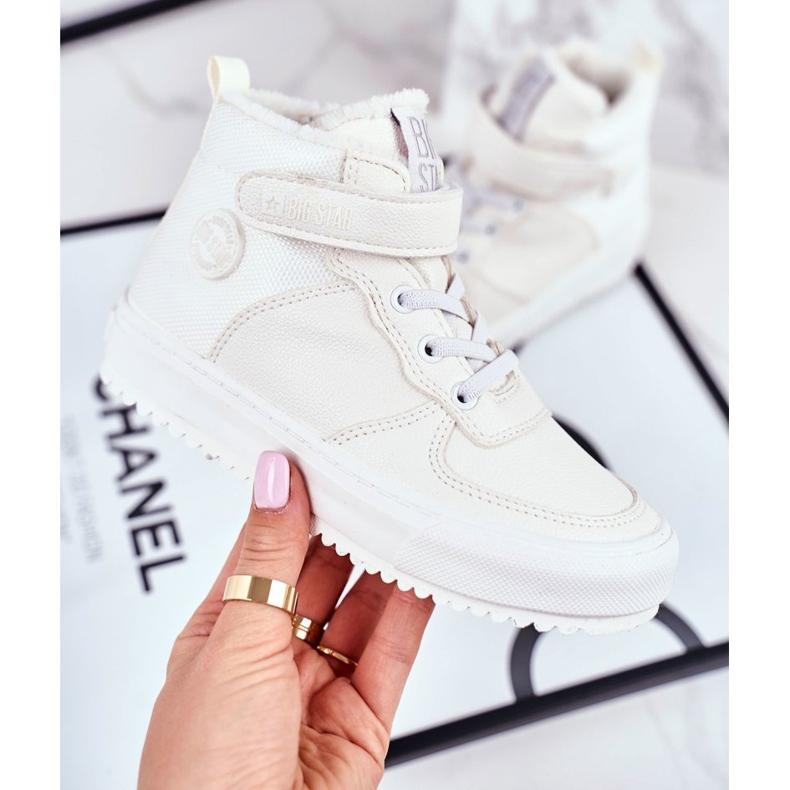 Kinderstiefel Big Star Warmweiß GG374041 1