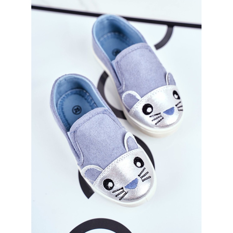 PH1 Blaue Candys Slip-On-Sneaker für Kinder 1