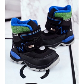 WEESTEP Warme Kinder-Schneestiefel aus Wolle Schwarz Booom 2