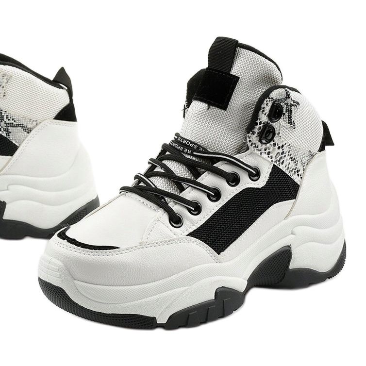 Sneaker Cirises in Weiß schwarz 1