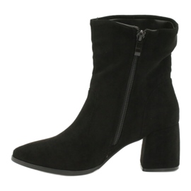 M.Daszyński Schwarze Wildlederstiefel MR2025-10 1