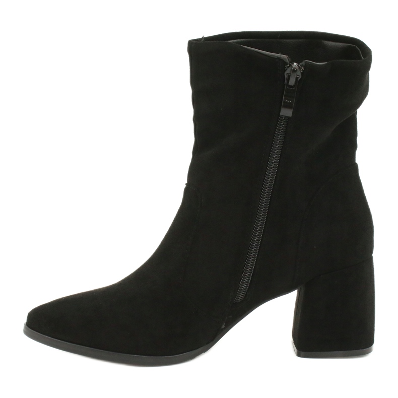 M.Daszyński Schwarze Wildlederstiefel MR2025-10 1