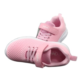 Befado Kinderschuhe 516X045 weiß rosa 6