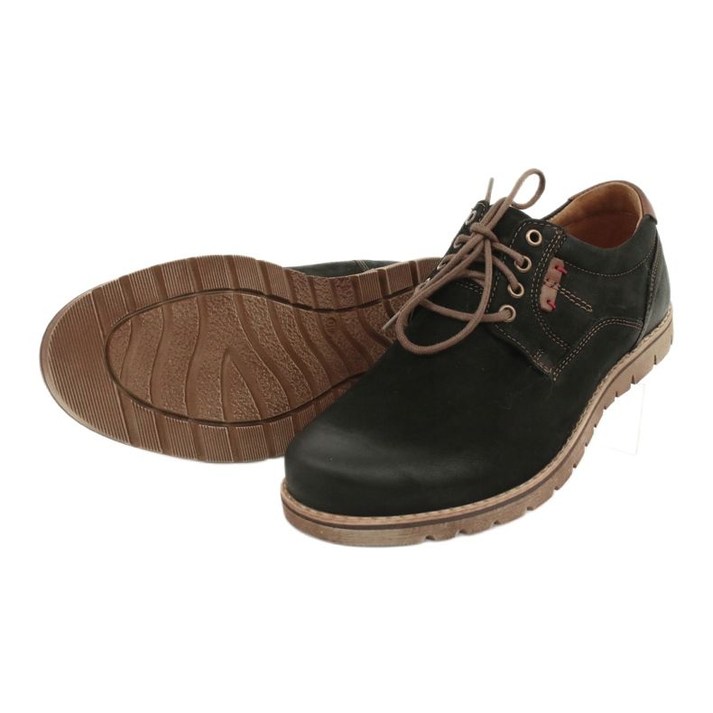 Lässiger Schnürschuh Riko 761 für Herren, schwarz 3