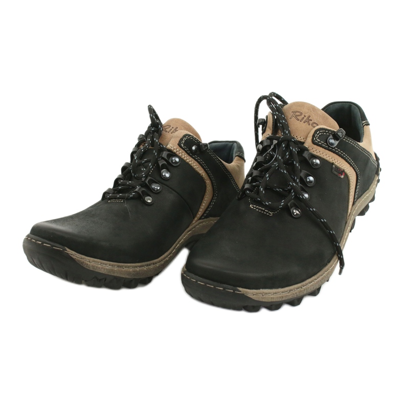 Riko Herren Trekking Sports 474 schwarz beige 2