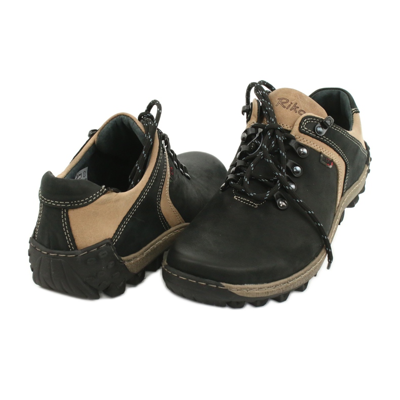 Riko Herren Trekking Sports 474 schwarz beige 3