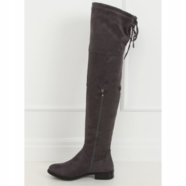 Overknee-Stiefel, grau MR-1 Grau 1