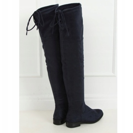 MR-1 Marineblaue Musketierstiefel 1