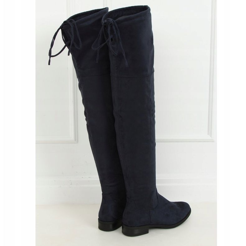 MR-1 Marineblaue Musketierstiefel 1