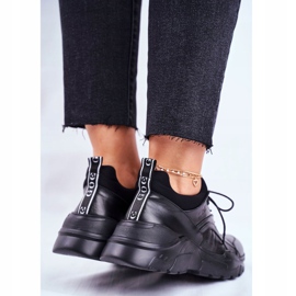 Damen Sneakers Goe Leder Schwarz GG2N3041 2