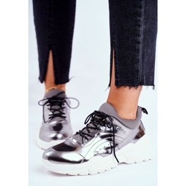 Damen Sneakers Goe Leather Pewter GG2N3040 schwarz 1