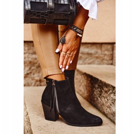 Damen Stiefel mit hohem Absatz Big Star Schwarz GG274362 2