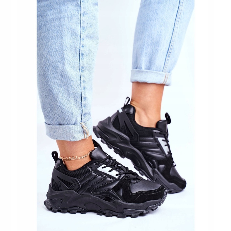 Damen Sportschuhe Sneakers Big Star Schwarz GG274981 1