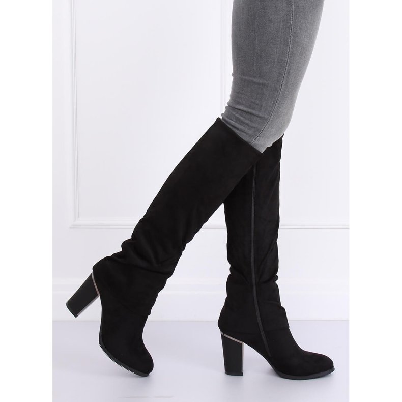 Schwarze High Heels 1103-GG Schwarz 1