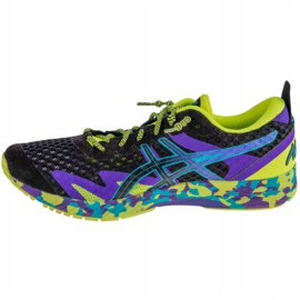 Asics Gel-Noosa Tri 12 M 1011A673-003 schwarz violett blau grün 1