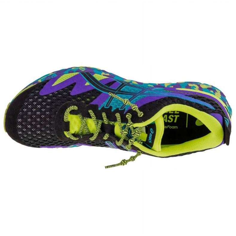 Asics Gel-Noosa Tri 12 M 1011A673-003 schwarz violett blau grün 2