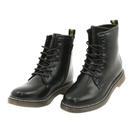 Evento Klassische Stiefel Schwarz Stiefel 20BT35-3002 Schwarz Mat 4