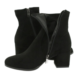 Evento Schwarze Lycra-Stiefel 5