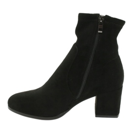 Evento Schwarze Lycra-Stiefel 1