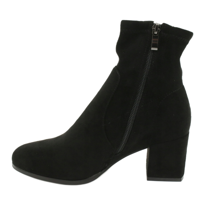 Evento Schwarze Lycra-Stiefel 1