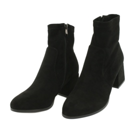 Evento Schwarze Lycra-Stiefel 2