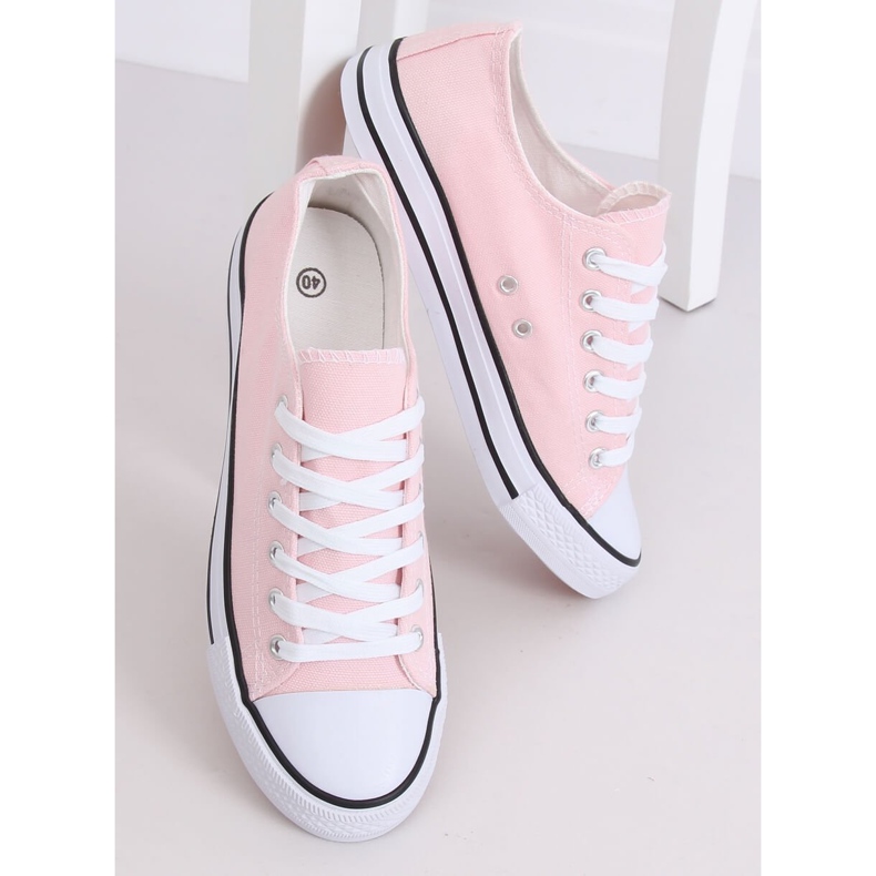 Klassische Damen Sneaker hellrosa JD05P Pink 1