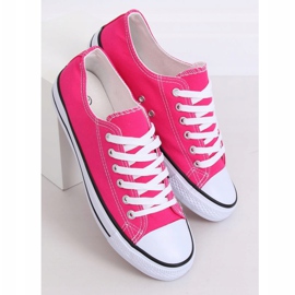Klassische rosa Sneakers für Damen JD05P Rosa 2