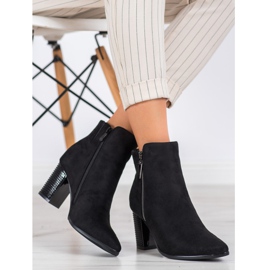 Wildlederstiefel mit Reißverschluss VINCEZA schwarz 1