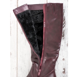 Warme Stiefel von Sergio Leone rot 1
