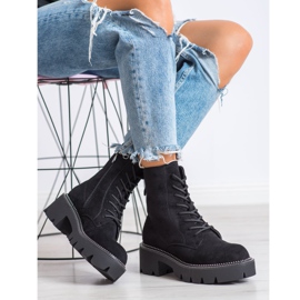 Seastar Wildleder Arbeiter schwarz 1