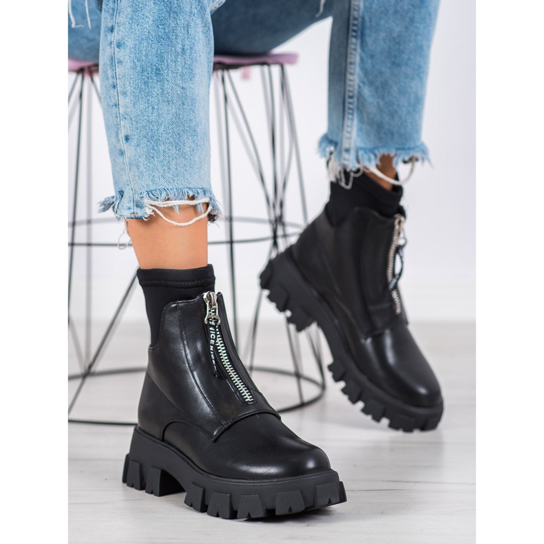 Seastar Slip-on-Arbeiter schwarz 1