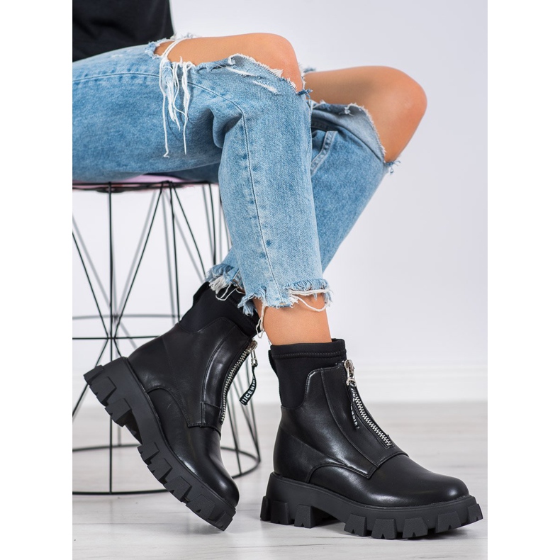 Seastar Slip-on-Arbeiter schwarz 2